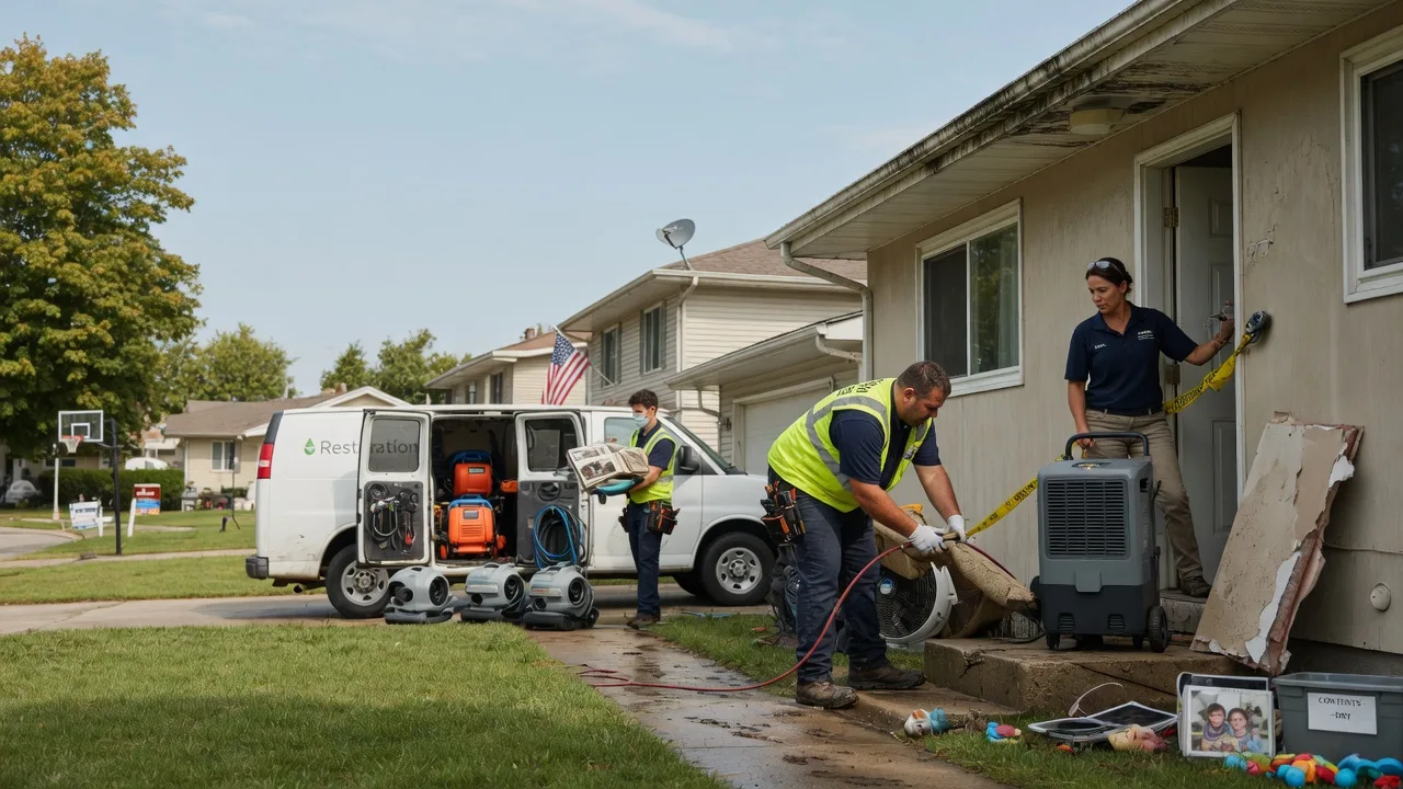 Water Damage Restoration in Twin Rocks, PA near me